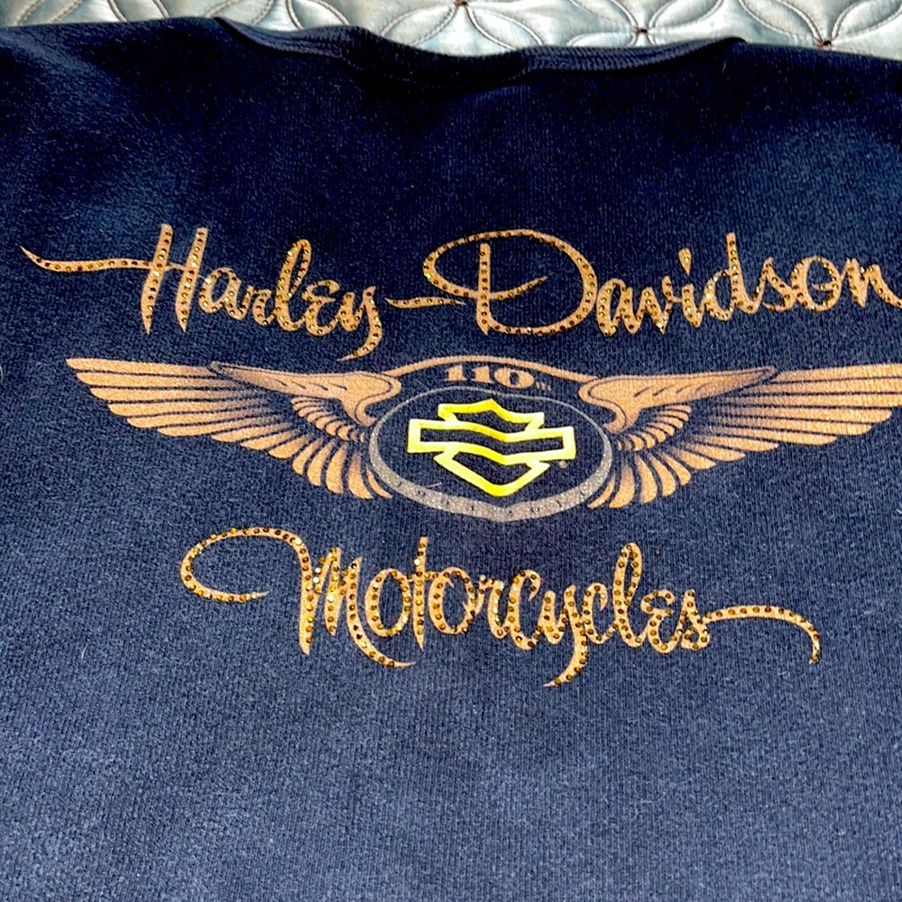 Harley Davidson Tee Ladies Large 120 year edition